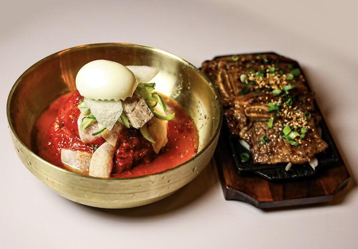 비빔냉면-LA콤보 Bibim Naengmyun-LA Galbi