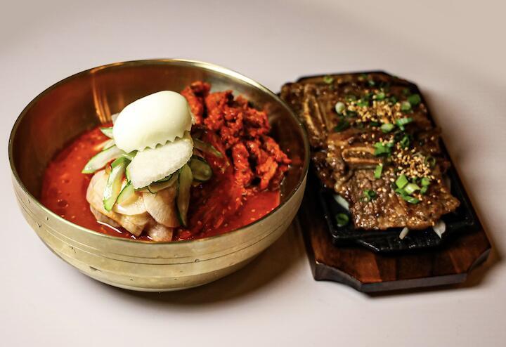 회냉면-LA콤보 Hwe Naengmyun-LA Galbi