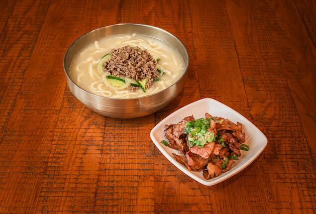 칼국수-목살콤보 Kalguksu-Pork