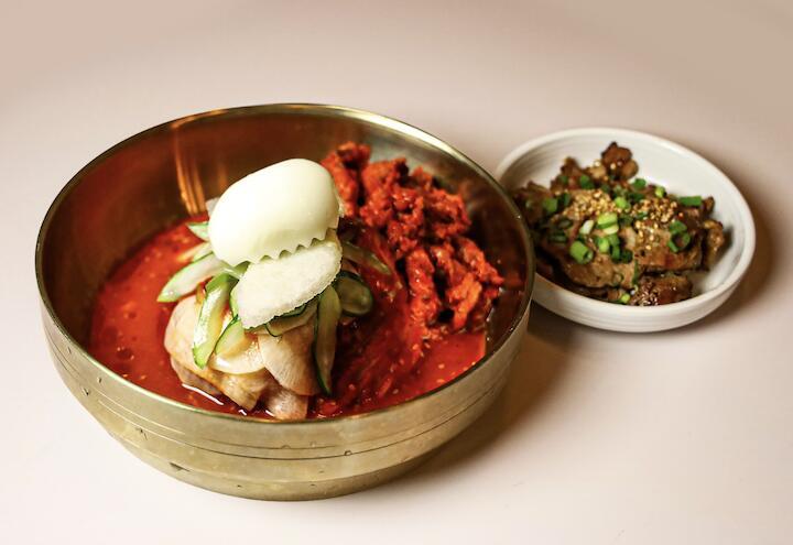 회냉면-목살콤보 Hwe Naengmyun-Pork